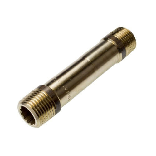 Ниппель 1/2"-1/2", Sanha PURAFIT 3530, резьба-резьба, нар., бронза