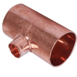 Тройник 35-15-35, Sanha SA 5130, пайка-пайка, медь