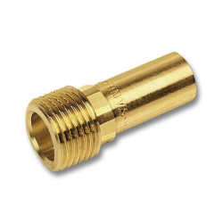 Переходник 12-1/2", Sanha PURAPRESS, 8280G, труба-резьба, нар., бронза