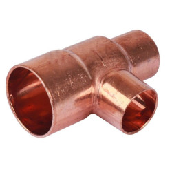 Тройник 22-15-15, Sanha SA 5130, пайка-пайка, медь