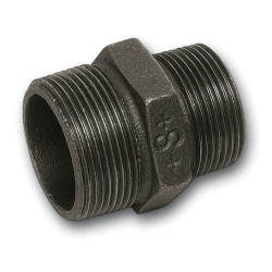Ниппель 3/4"-1/2", Sanha S 245, резьба-резьба, нар., чугун