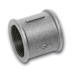 Муфта 1 1/4"-1 1/4", Sanha S 270, резьба-резьба, вн., чугун