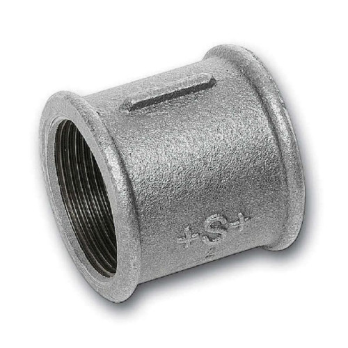 Муфта 1 1/4"-1 1/4", Sanha S 270, резьба-резьба, вн., чугун