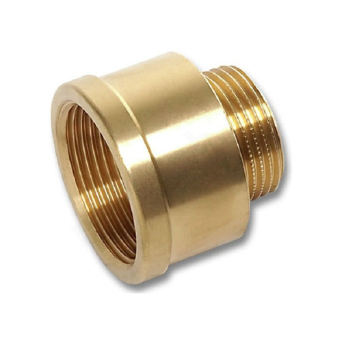 Переходник 3/4"-1", Sanha 542, резьба-резьба, вн.- нар., латунь