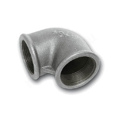 Угольник 90° 3/4"-3/4", Sanha S 90, резьба-резьба, вн., чугун