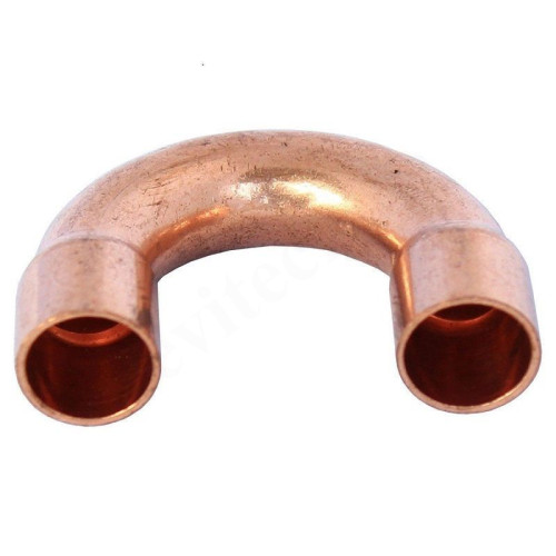 Отвод 180° 10-10, Sanha SA 5060, пайка-пайка, медь