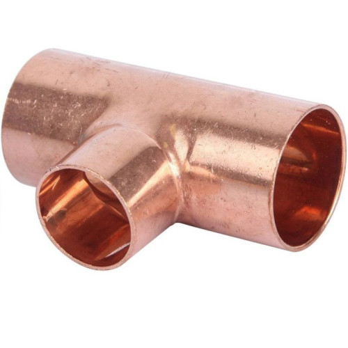 Тройник 28-28-18, Sanha SA 5130, пайка-пайка, медь