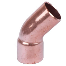 Отвод 45 12-12, Sanha SA 5040, пайка-труба, медь