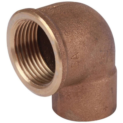 Угольник 90 18-1/2", Sanha SA 4090G, пайка-резьба, вн., бронза