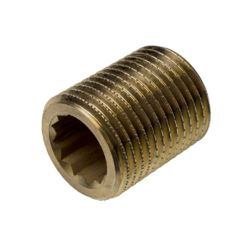 Ниппель 3/4"-3/4", Sanha PuraFit 3531, резьба-резьба, нар., бронза