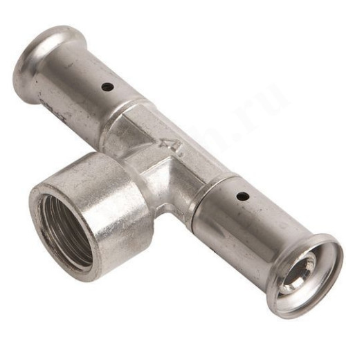 Тройник 26-1/2"-20, Henco P, 13, пресс-резьба, вн., латунь