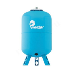 Бак для водоснабжения Wester WAV, 100 л., PN10 DN 1" (25 мм) , вертикальный