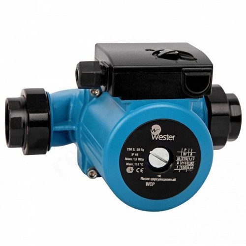 Насос циркуляционный Wester WCP 25-40G (1х220В; 72Вт), с гайками, L130