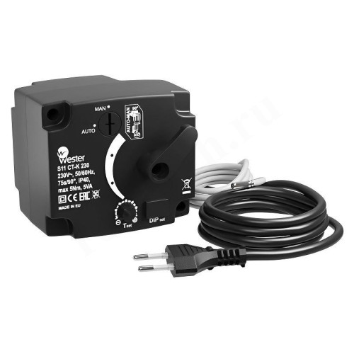 Электропривод-контроллер Wester S11 CT-K, 220В, интегрированное управление