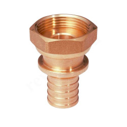 Переходник 50-1 3/4", WAAG Axial, надв.гильза-резьба, вн., бронза, с накид.гайкой