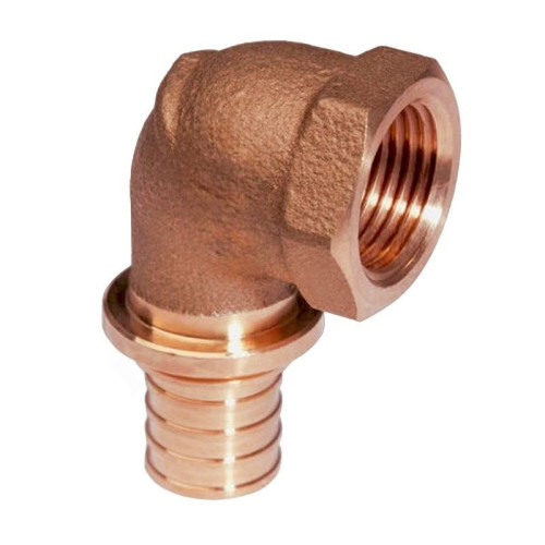 Угольник 90 40-1 1/4", WAAG Axial, надв.гильза-резьба, вн., бронза