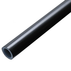 Труба из сшитого полиэтилена WAAG Black DN40 x 5,5 PN10 (штанга 6 м), PE-Xa / EVOH, черная