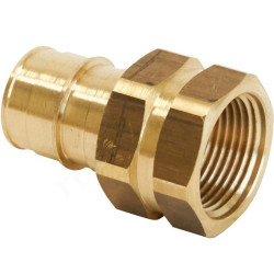 Переходник 20-1/2", WAAG, обж.кольцо-резьба, вн., латунь