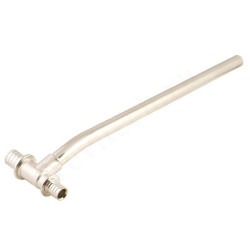 Трубка Т-образная 20-15-20, WAAG Axial, надв.гильза-труба, латунь (хром), l=1 000