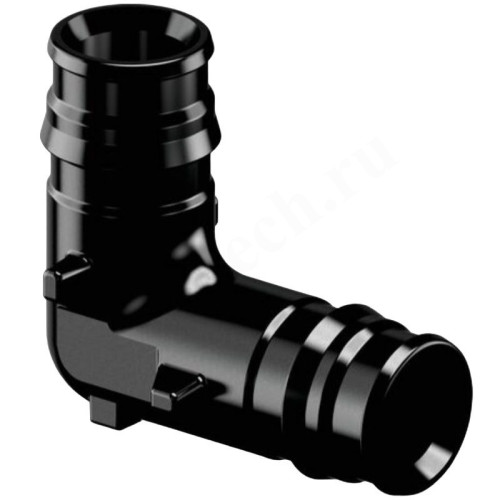 Угольник 90° 40-40, WAAG, обж.кольцо-обж.кольцо, полифениленсульфон