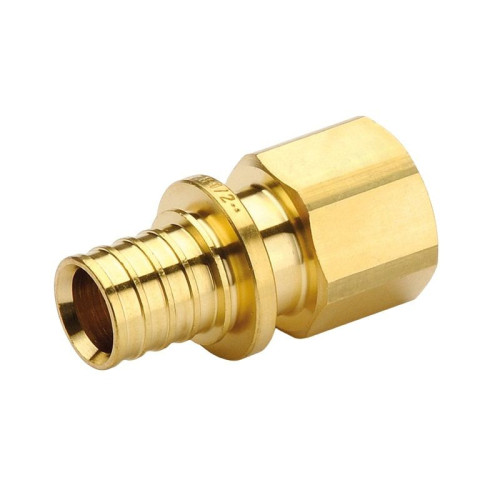 Переходник 16-3/4", WAAG Axial, надв.гильза-резьба, вн., латунь