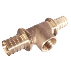 Тройник 32-3/4"-25, WAAG Axial, надв.гильза-резьба, вн., бронза