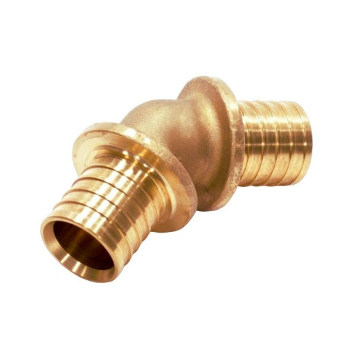 Угольник 45 63-63, WAAG Axial, надв.гильза-надв.гильза, бронза