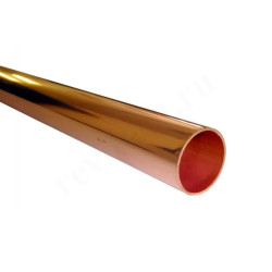 Труба медная неотожженная SANCO D 28 x 1,0 EN 1057 (25/500), в штангах по 5 м