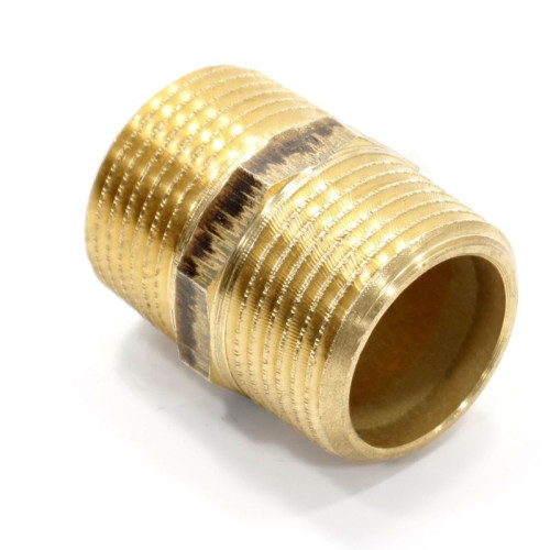 Ниппель 1"-1", Viega R2 3280, резьба-резьба, нар., бронза