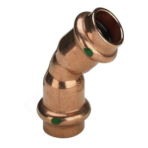 Отвод 45° 18-18, Viega Profipress, 2426, пресс-пресс, медь