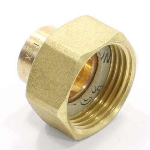 Переходник 15-3/4", Viega R4 94359, пайка-резьба, вн., бронза, с накид.гайкой