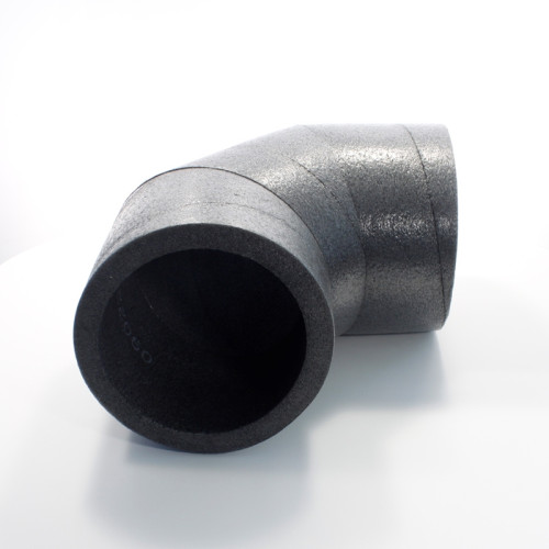 Отвод 90° 125-125, Wolf, обжим-обжим, полиэтилен