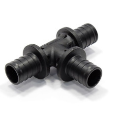 Тройник 32-32-32, Rehau RAUTITAN, PX, надв.гильза-надв.гильза, полифениленсульфон