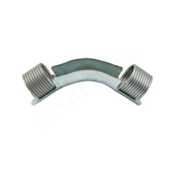 Фиксатор поворота трубы Rehau RAUTITAN, D25 мм, 90°, сталь, с кольцами