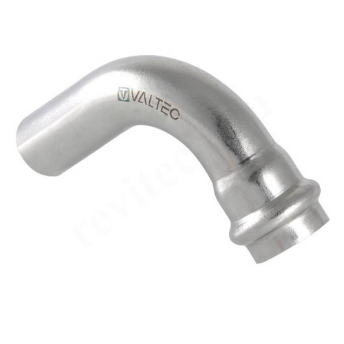 Отвод 90° 22-22, Valtec VT.INOX-PRESS, пресс-труба, сталь нержавеющая