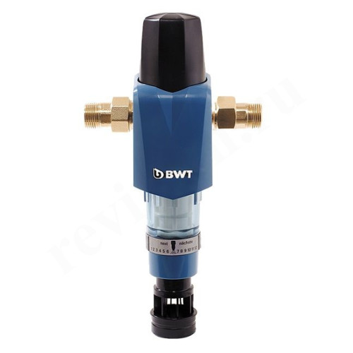 Фильтр сетчатый резьб. 3/4", PN16, BWT F1, латунь, со сливным краном