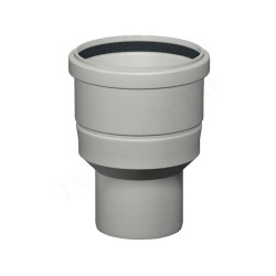 Переходник 60-80, Viessmann, раструб-труба, полипропилен