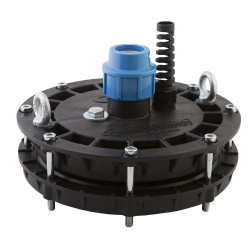 Оголовок для скважины 130-140-32, Джилекс ОСП, пластик, до 200 кг