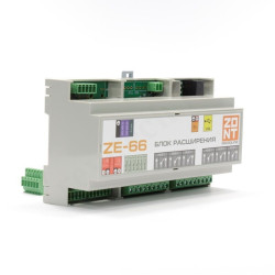 Блок расширения на DIN рейку Zont ZE 66, 12 В