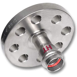 Переходник 76.1-65, Sanha NiroSan Industry, 18-VA-PF, пресс-фланец, сталь нержавеющая