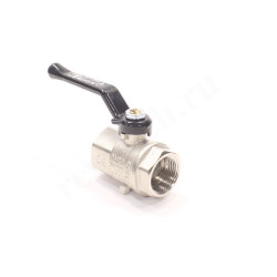 Кран шаровой резьб. 3/4", PN30, Bugatti NEW JERSEY 910, латунь, вн.р.- вн.р., с рычагом