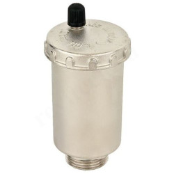 Воздухоотводчик резьб. 1/2", PN10, Bugatti ILLINOIS, латунь