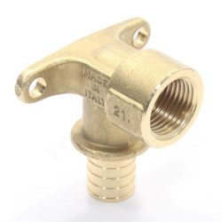 Водорозетка 20-1/2", General Fittings 3400 23, надв.гильза-резьба, вн., латунь, L41,5