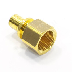 Переходник 20-3/4", General Fittings 3400, 02, надв.гильза-резьба, вн., латунь