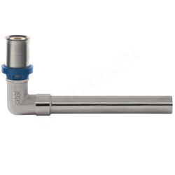 Трубка Г-образная 16-15, General Fittings 5T00 30, пресс-труба, латунь, L300