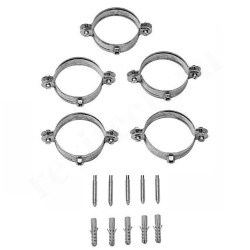 Кронштейны для крепления труб к стене (5 шт.) для труб диам. 80 мм