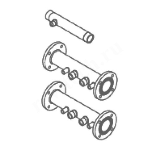 Набор коллекторов с теплоизоляцией для 1-го котла LUNA Вuo-tec MP 90-150 кВт в каскаде