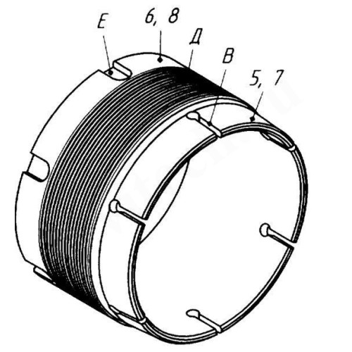 Гибкий центратор Д80мм