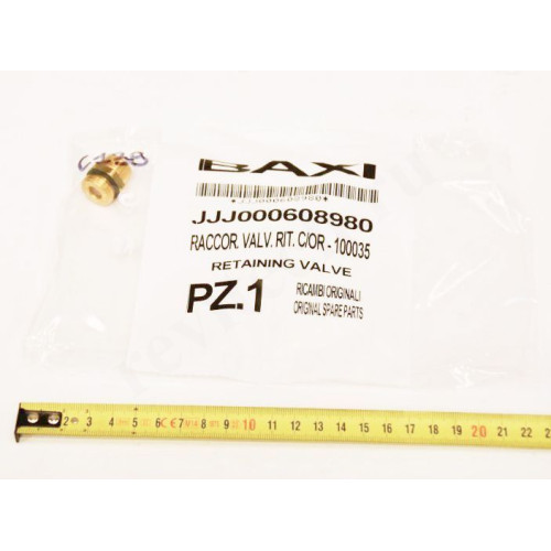 RETAINING VALVE, Baxi