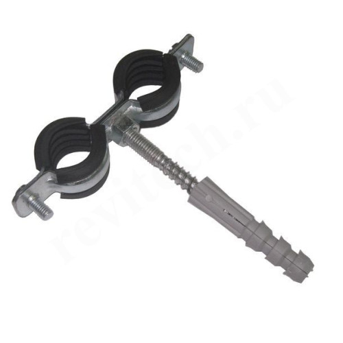 Двойной хомут для центрирующего комплекта для труб 80 мм